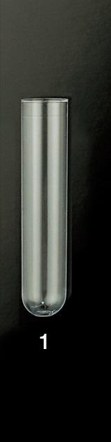 Пробірка круглодонна об'ємом 3 мл (11х55 мм) полістирольна